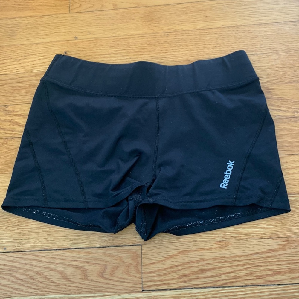 Black spandex shorts